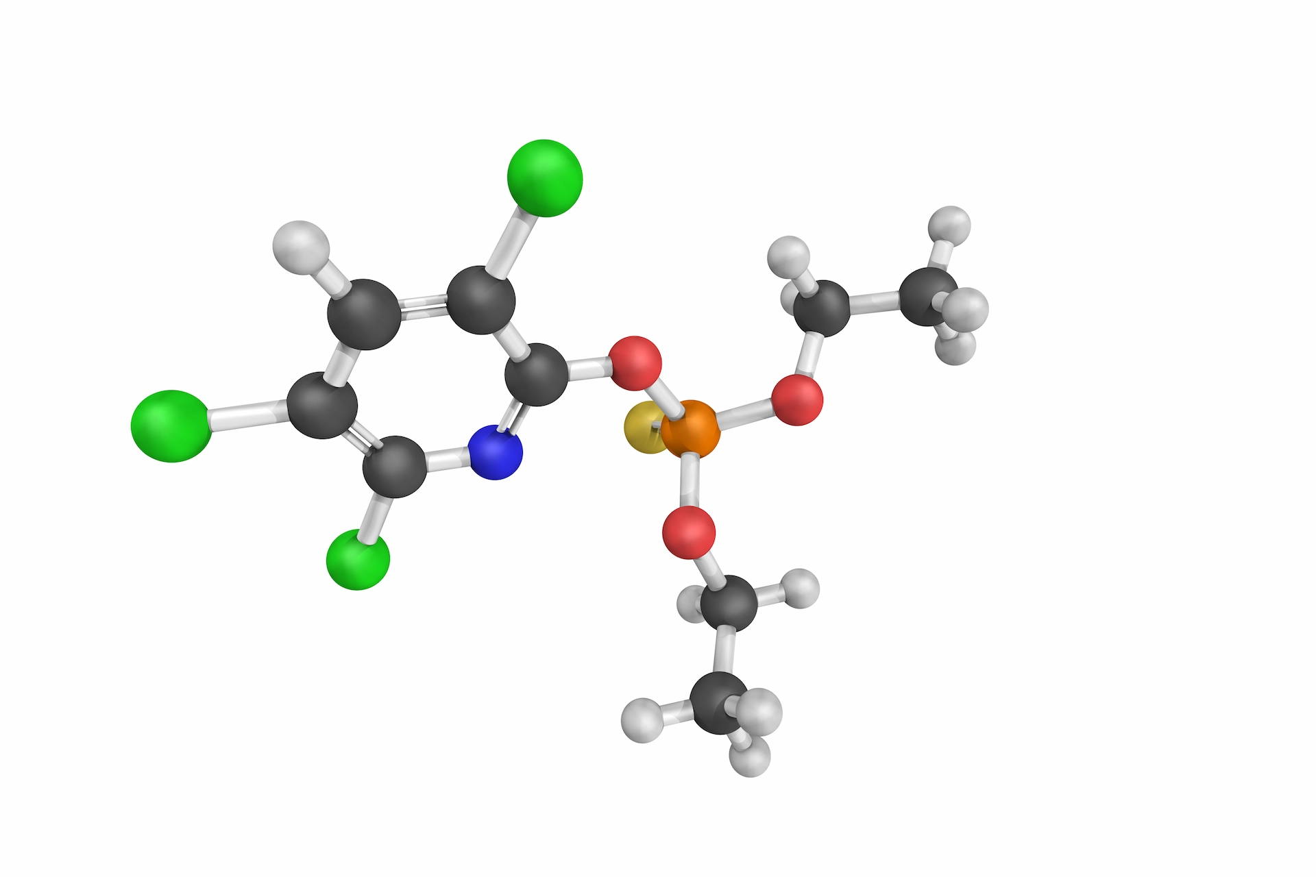 chlorpyrifos molecule